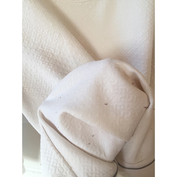 Loft textured off white sweater - Picture 4 of 4